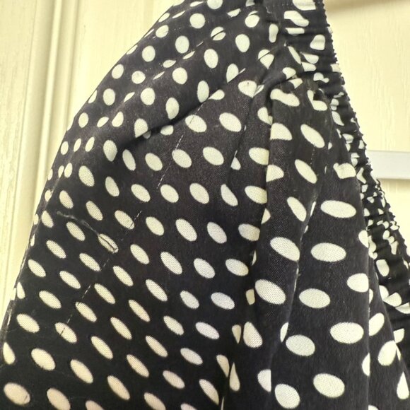 For Love and Lemons Kat Long Sleeve Corset Top Women XS Black‎ Polka Dot - Picture 9 of 12